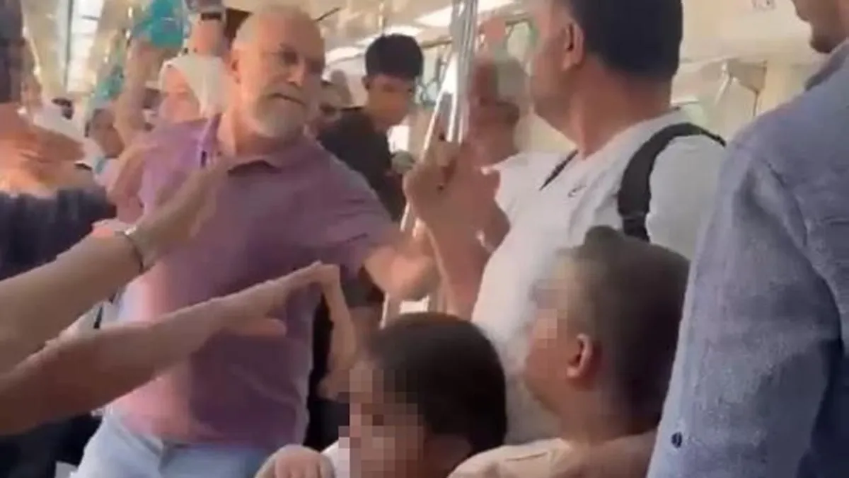 Türkiye'nin konuştuğu Marmaray’daki yumruklu kavgada flaş gelişme! Yumruk atan şahıs tahliye edildi | Olay bambaşka çıkmıştı