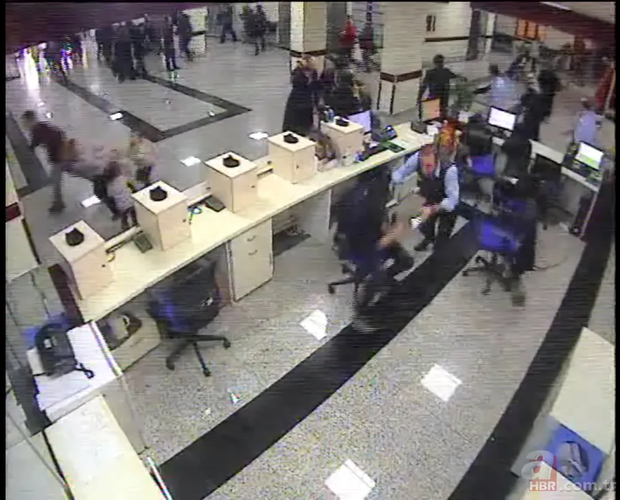 Hastanede yere düştü herkes korkudan kaçtı 5