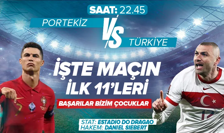 Portekiz - Türkiye CANLI SKOR