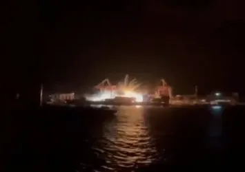 Rusya Odessa’yı böyle vurdu! A Haber'e özel görüntüler