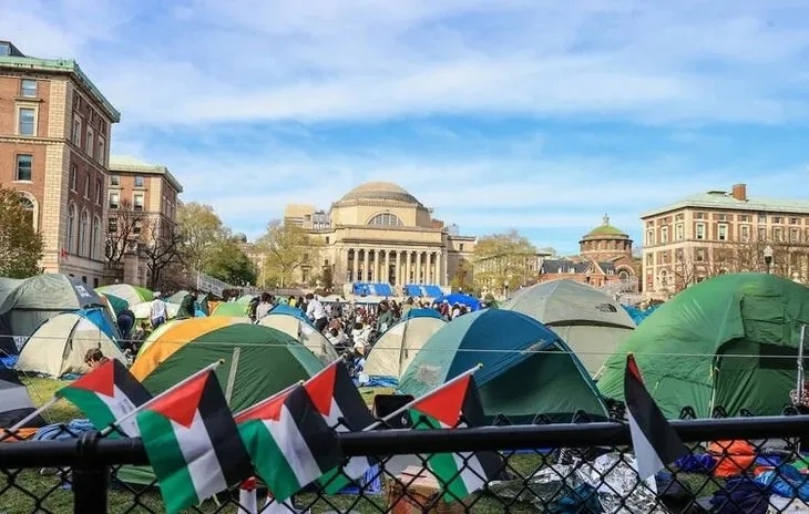ABD üniversitelerinde Gazze protestosu: Filistin yanlısı öğrencilerin eylemleri yayılıyor