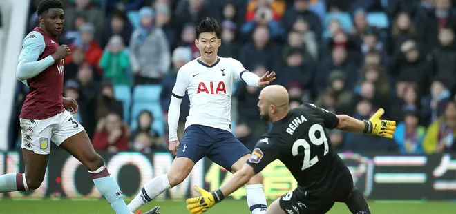 Aston Villa: 2 - Tottenham: 3 MAÇ ÖZETİ