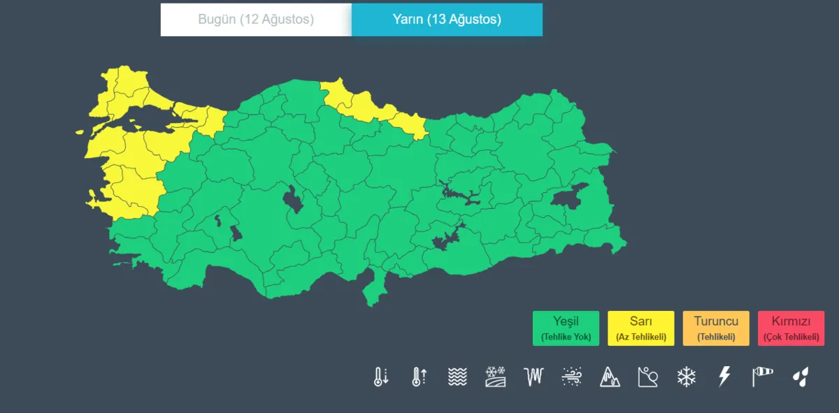 Kavurucu sıcakların ardından serin hava geliyor! Meteoroloji uzmanı tarih verdi - 13