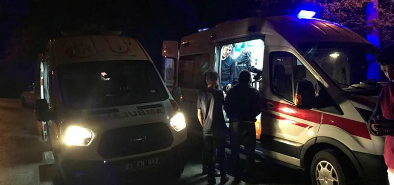 Düzce'de piknik dönüşü kaza: 5 yaralı