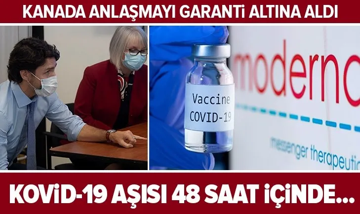 Kanada Moderna ile olan Covid-19 aşısı anlaşmasını güncelledi