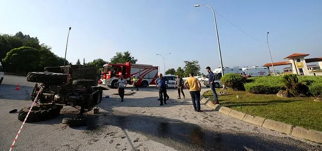 Düzce’de işçileri taşıyan traktör devrildi: 14 kişi...