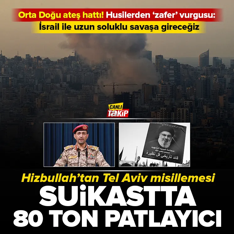 Nasrallah suikastında 80 ton bomba!