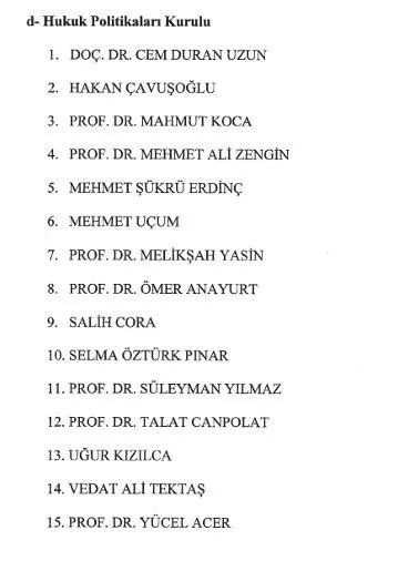 Cumhurbaşkanlığı politika kurullarına atamalar Resmi Gazete’de! 10 ayrı kurula toplam 140 isim
