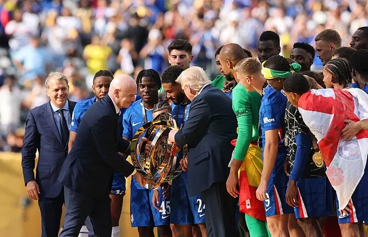 FIFA finalinde ilginç anlar: Trump beklediği ilgiyi bulamadı! Defalarca yuhalandı