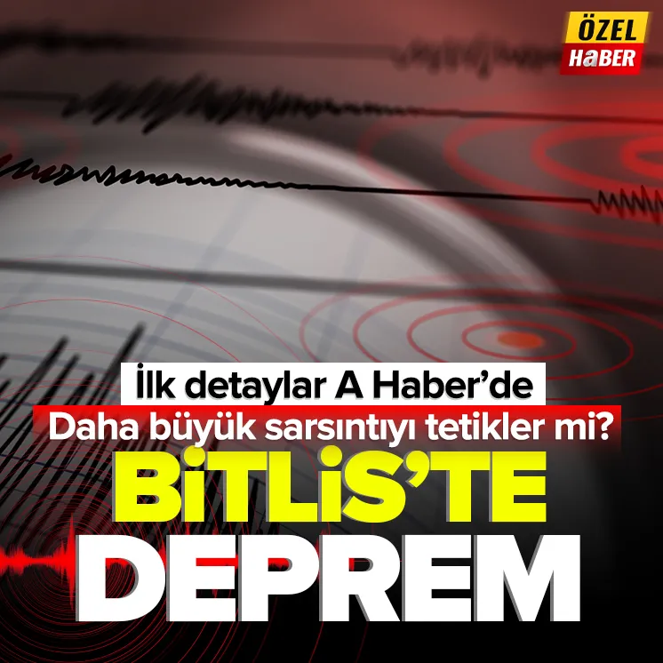 Bitlis’te korkutan deprem