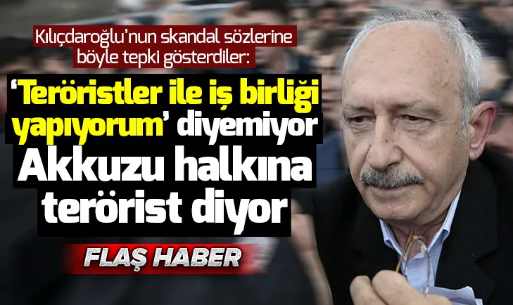Şehit yakınlarına PKK’lı diyen Kemal Kılıçdaroğlu’na tepki büyük
