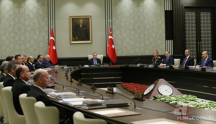 Başkan Erdoğan başkanlığındaki yılın son MGK toplantısı sona erdi