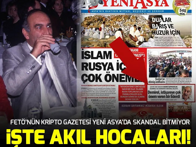 FETÖnün kripto gazetesi Yeni Asyanın akıl hocası Hamdi Üçpınarlar