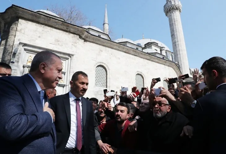 Başkan Erdoğan'a vatandaşlardan sevgi seli!