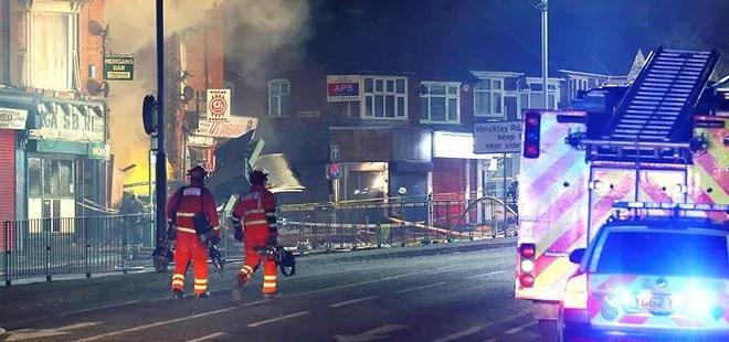 İngiltere’nin Leicester kentinde patlama