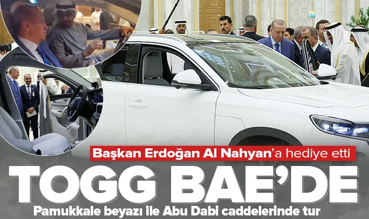 Başkan Erdoğan Al Nahyan’a TOGG hediye etti