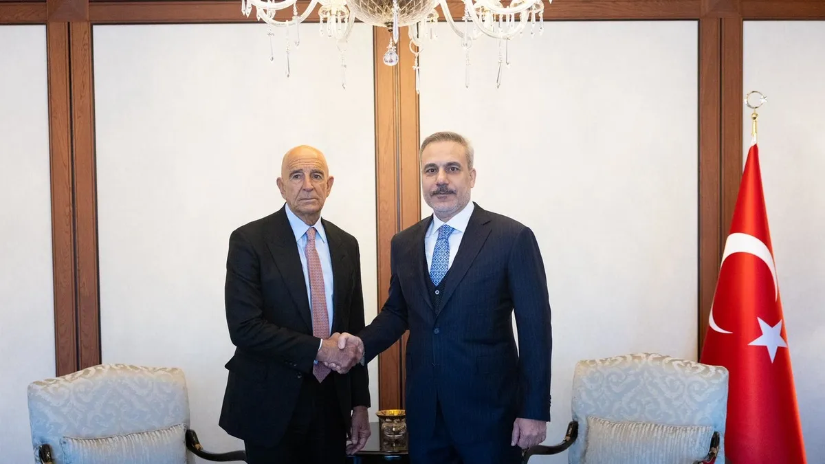 Bakan Fidan'dan peş peşe diplomasi trafiği: ABD Temsilcisi Barrack'ı kabul etti | Azerbaycan'la kritik temas