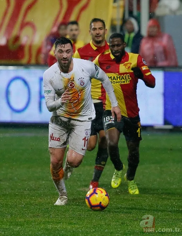 Göztepe - Galatasaray maçından kareler