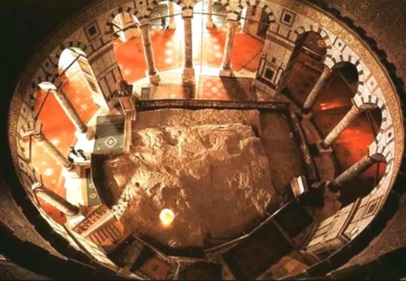 Muallak taşı nedir, nerede, neden önemli? Kudüs Muallak kayası Hacer-i Muallak neyi ifade ediyor? Süleyman Tapınağı, Mescid-i Aksa...