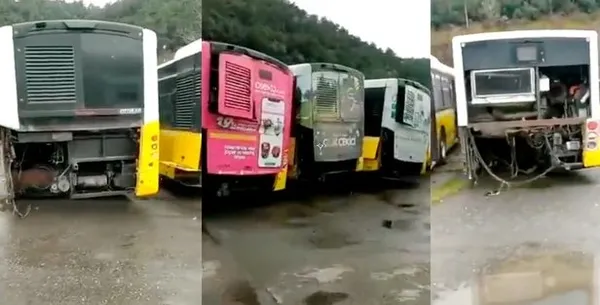 Milli servet çürümeye terk edildi! CHP'nin elinde eriyen İETT araçlarının hali isyan ettirdi - 1