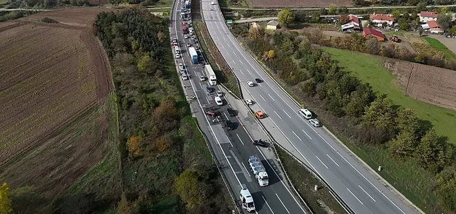 TEM'in Bolu geçişinde feci kaza: 9 yaşındaki çocuk can verdi
