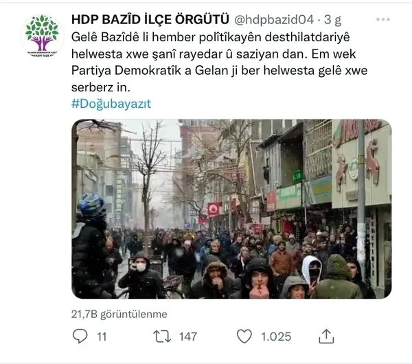HDP'nin kirli yüzü bir kez daha deşifre oldu: Bu kez Ağrı'da denediler! Kobani olayları gibi sokaklar karıştırılmak mı isteniyor? - 2