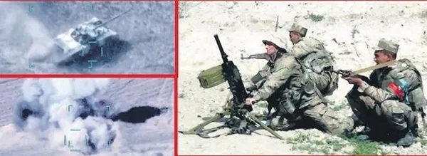 Azerbaycan’a saldırmaya kalkan Ermenistan ordusu darmadağın oldu