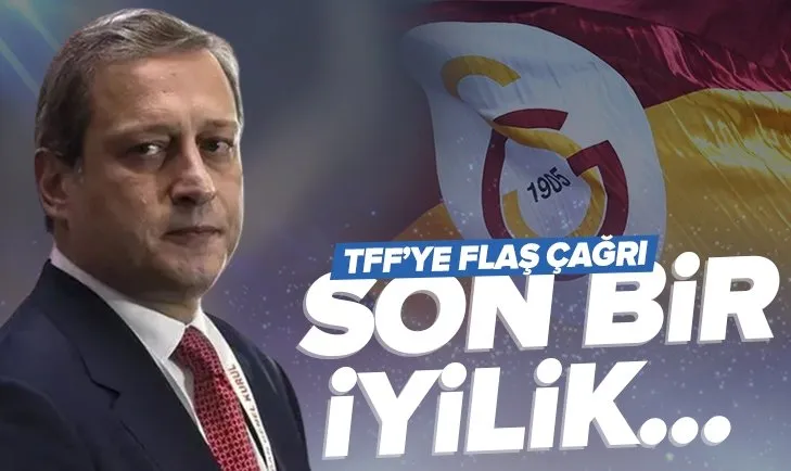 Galatasaray Başkanı Burak Elmas’tan TFF istifa çağrısı