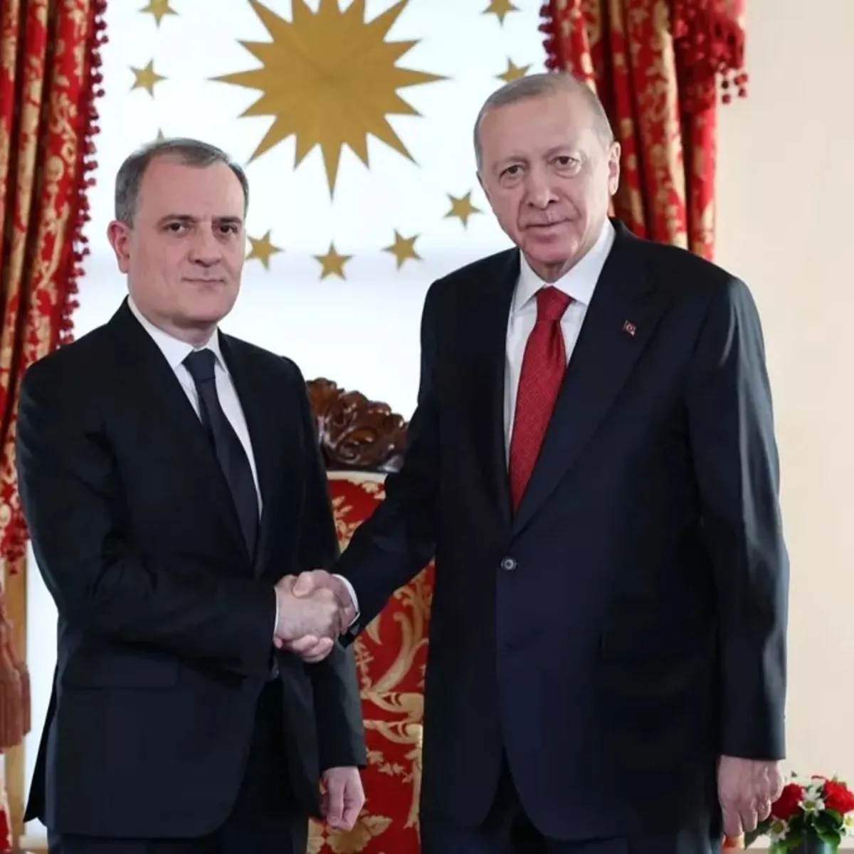 Başkan Erdoğan Türk Devletleri Teşkilatı Dışişleri Bakanları'nı kabul etti