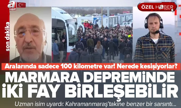 Marmara depreminde iki fay birleşebilir