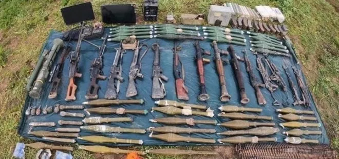 Son dakika | Türkiye terör koridorunu parçalıyor! Ele geçirilen silahlar kimin?
