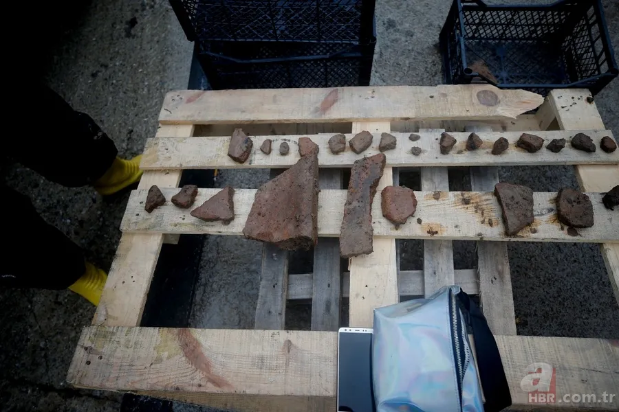 Bodrum'da "lahit mezar" selle ortaya çıktı 4