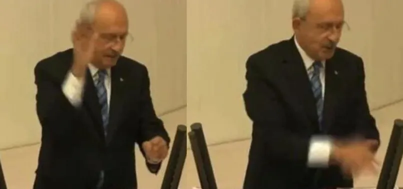 Gazi Meclis'te utandıran el hareketi! Kemal Kılıçdaroğlu neyi amaçlıyor?