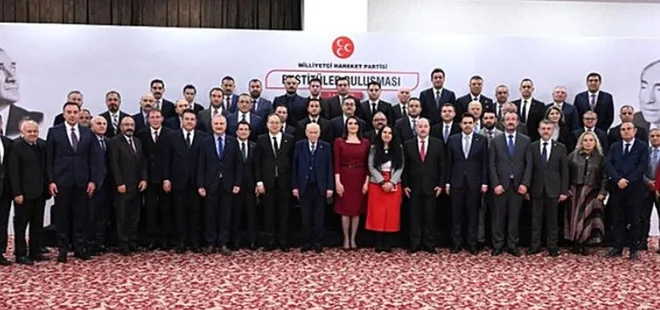 Bahçeli MHP’deki enstitülerin temsilcileriyle bir araya geldi