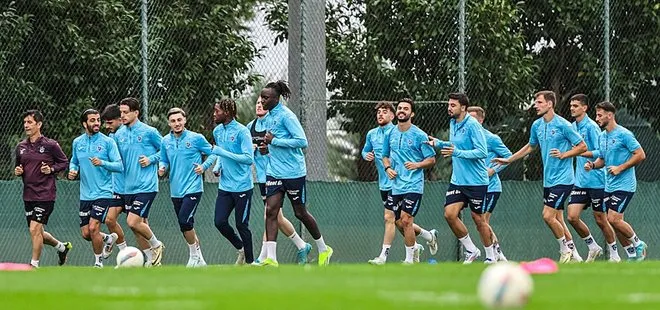 Trabzonspor’da Başakşehir maçı hazırlıkları sürüyor