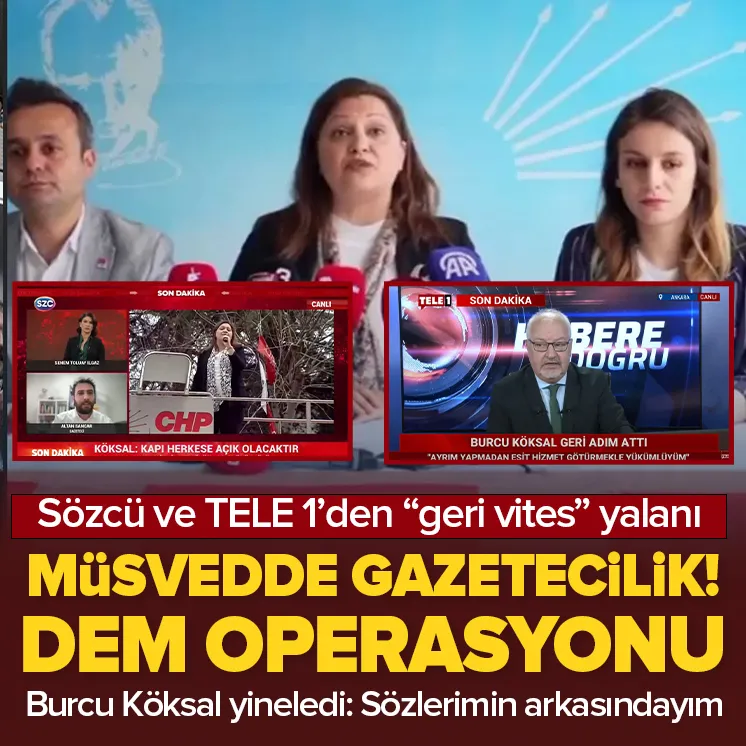 Burcu Köksal’a büyük operasyon