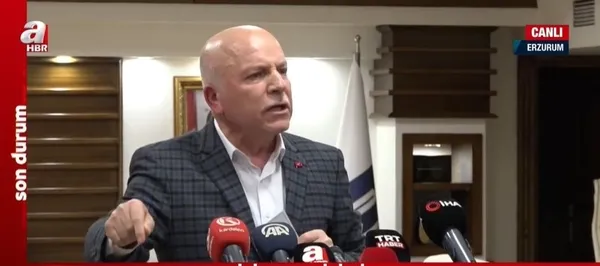 CHP’li İBB Başkanı Ekrem İmamoğlu’ndan Erzurum’da mağdur edebiyatı! AK Parti’nin İstanbul mitingini gölgelemeye çalıştı