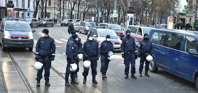 Avusturya’da Kovid-19 nedeniyle sokağa çıkma yasağı uzatıldı