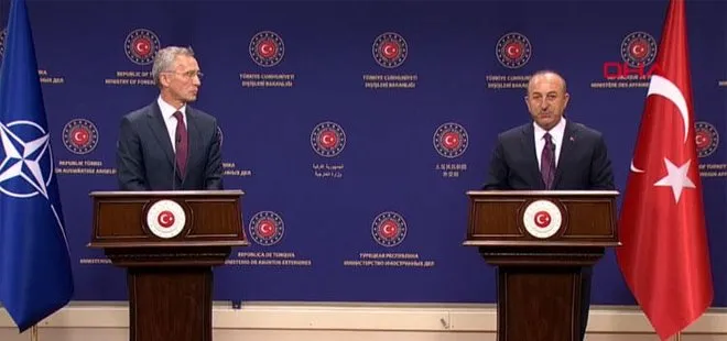 Bakan Çavuşoğlu ile NATO Genel Sekreteri Jens Stoltenberg’den önemli açıklamalar