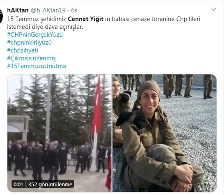 CHP’den şehit babasına gözdağı: 1 otobüs ve 10 avukatla geldiler! Sosyal medyadadan acılı babaya destek yağıyor