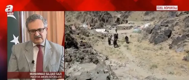 Pakistan Büyükelçisi Sajjad Gazi A Haber’de! Afganistan’daki göç dalgası: Bütün ülkeler üzerine düşeni yapmalı - 8