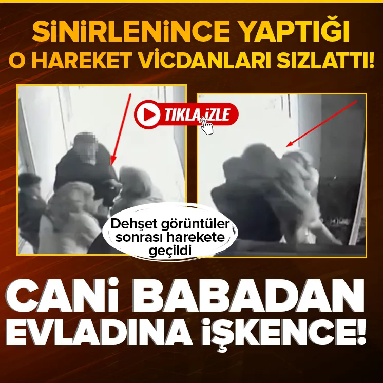 Cani baba dehşet saçtı!
