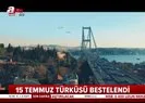 15 Temmuz türküsü ilk kez A Haber ekranında yayınlandı |Video