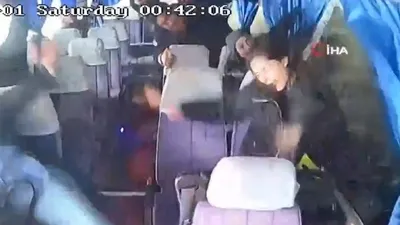 Her şey birkaç saniyede oldu