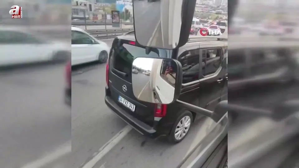 E-5’de kaynak yaptı! Korna çalan sürücüyü öldürmekle tehdit etti