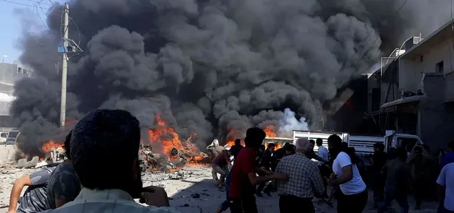 Azez’de patlama! Çok sayıda yaralı var