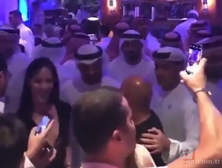 Arap prenslerin olaylı partisinden şok görüntüler! 3