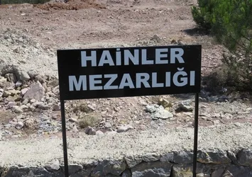 İşte 'Hainler Mezarlığı'