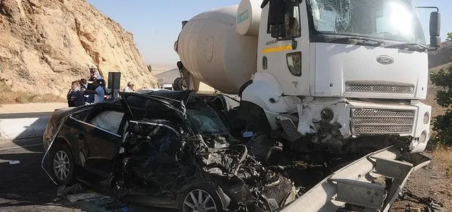 Mardin’de trafik kazası: 2 ölü 13 yaralı