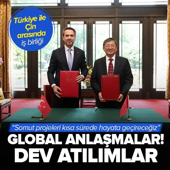 Türkiye ile Çin arasında ’Enerji Dönüşümü’ anlaşması imzalandı!